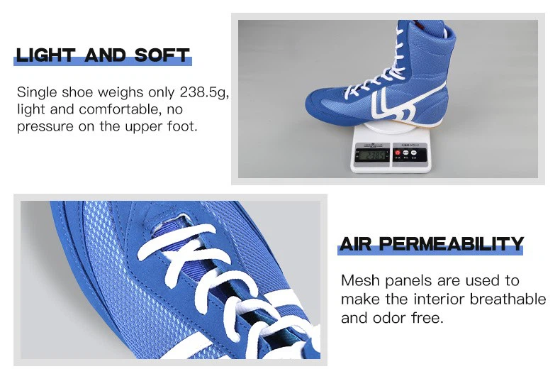Pu leather Wrestling Shoes Pu leather Wrestling Shoes